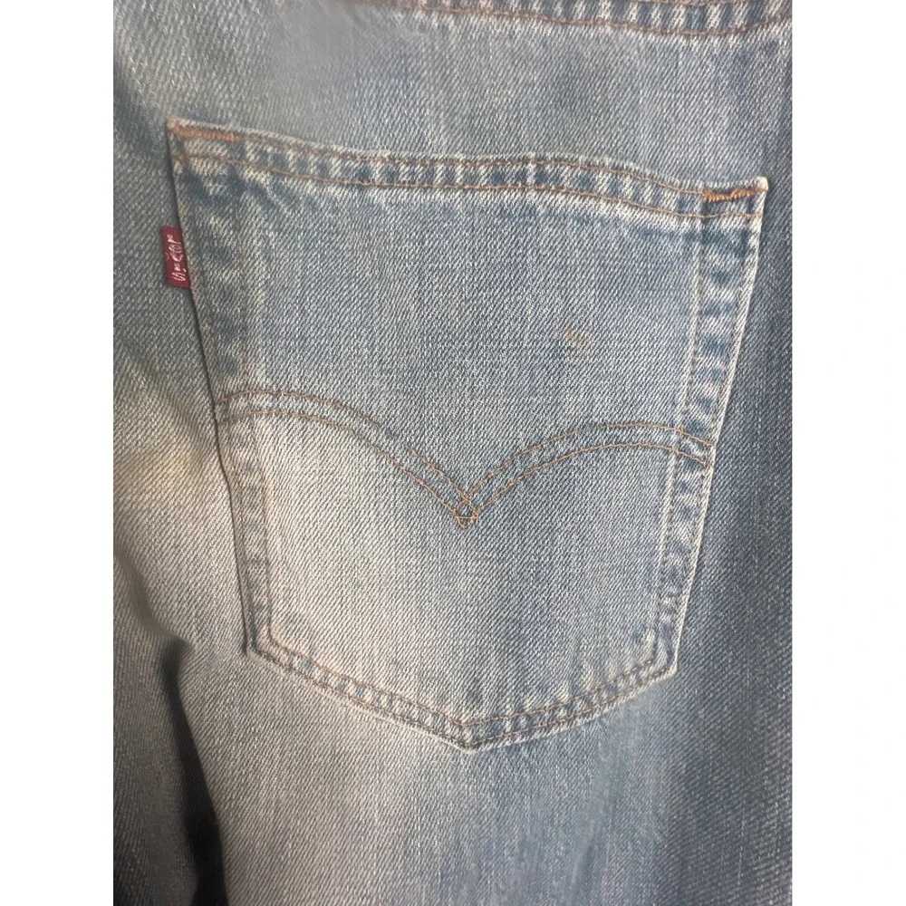 Levis 569 Loose Straight Fit Jeans Light Wash Blue Denim 34x34 00569-0573 Mens
